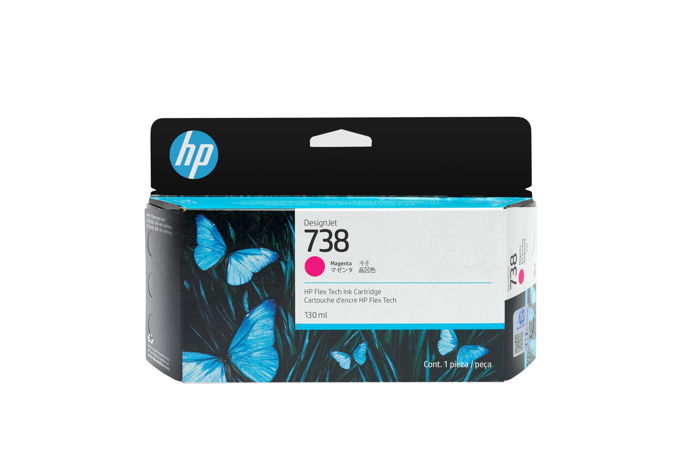 HP 738 130ML MAGENTA INK CRTG