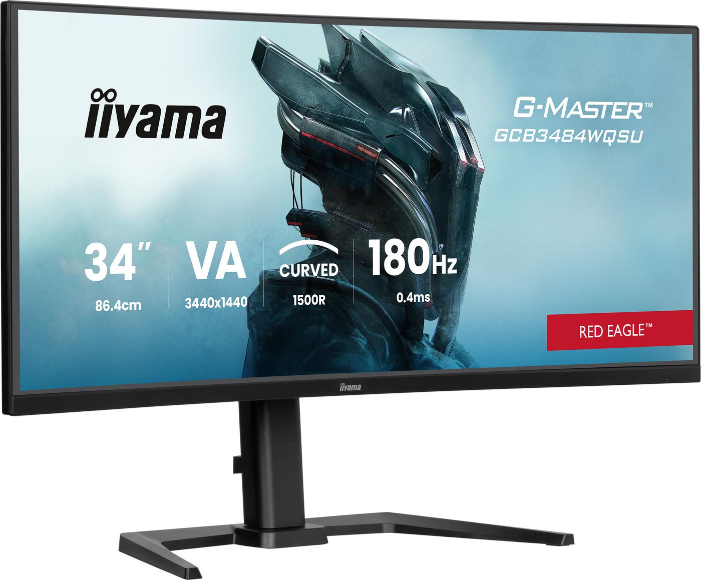 34" CURVED QHD 180Hz / HAS