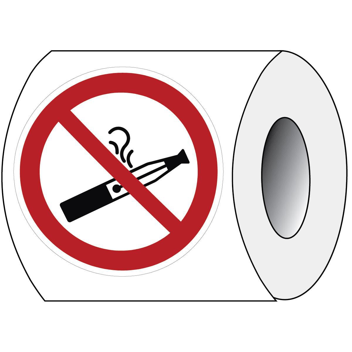 Prohibition Signs on Roll - 