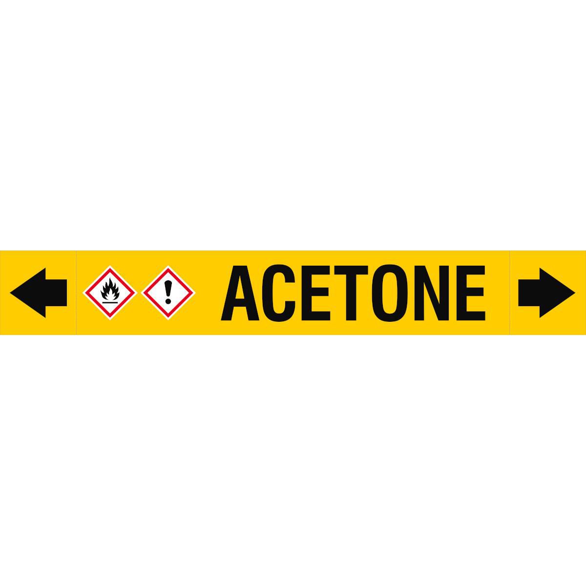 ASME - Pipemarkers - Acetone