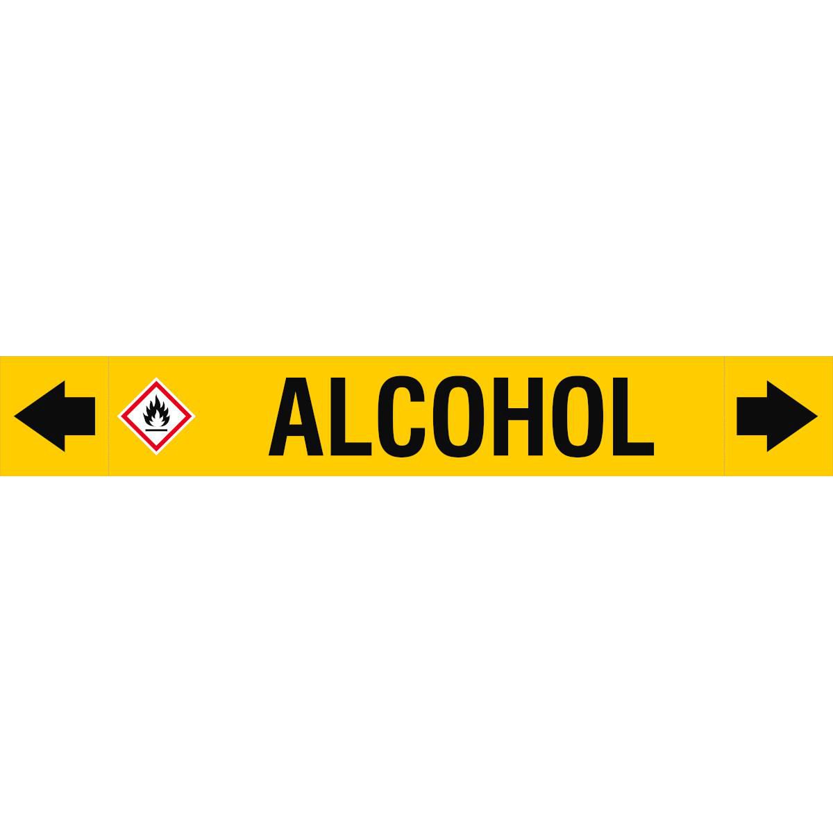 ASME - Pipemarkers - Alcohol