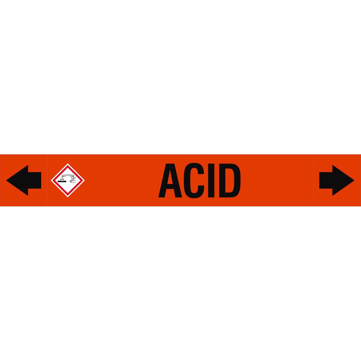 ASME - Pipemarkers - Acid