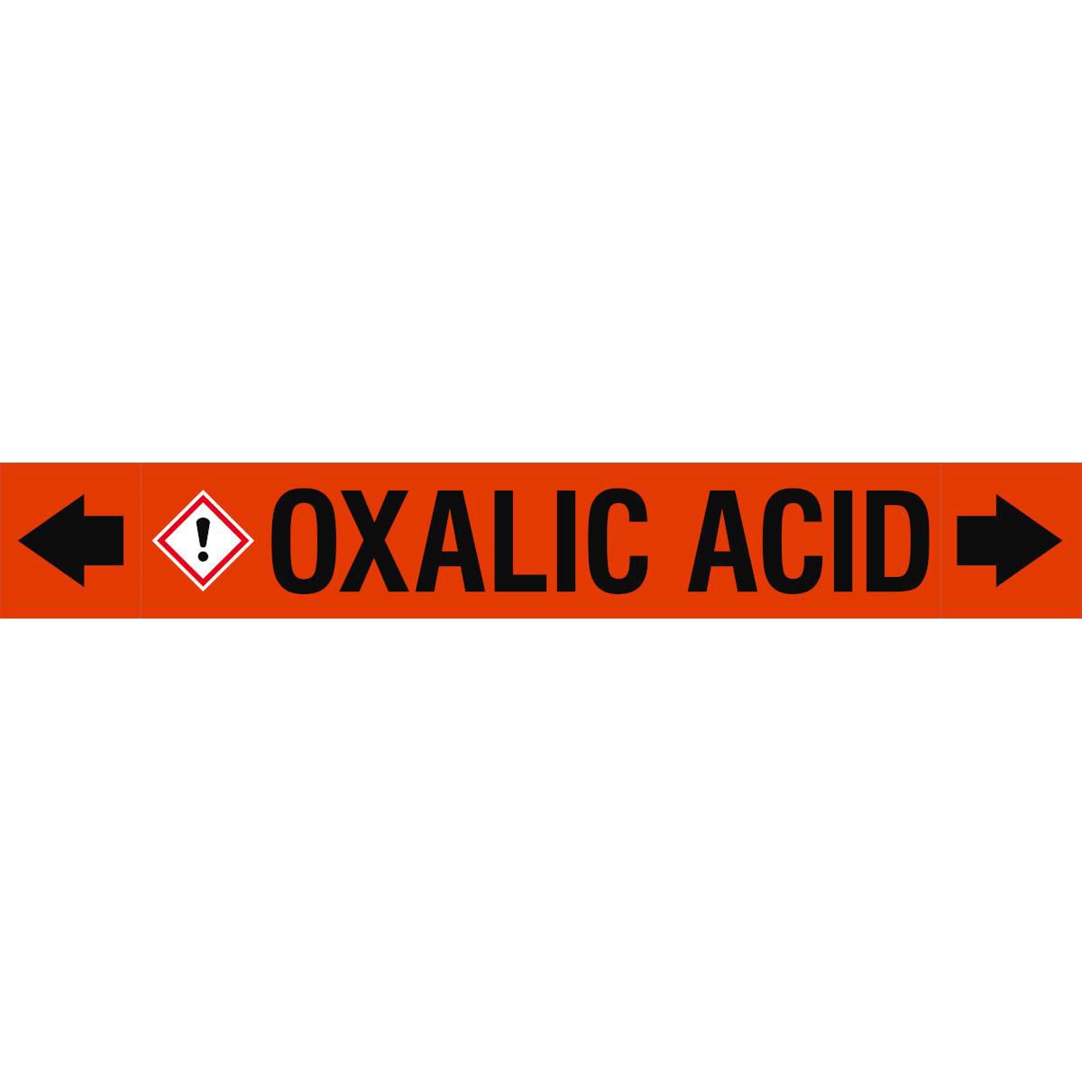 ASME - Pipemarkers - Oxalic