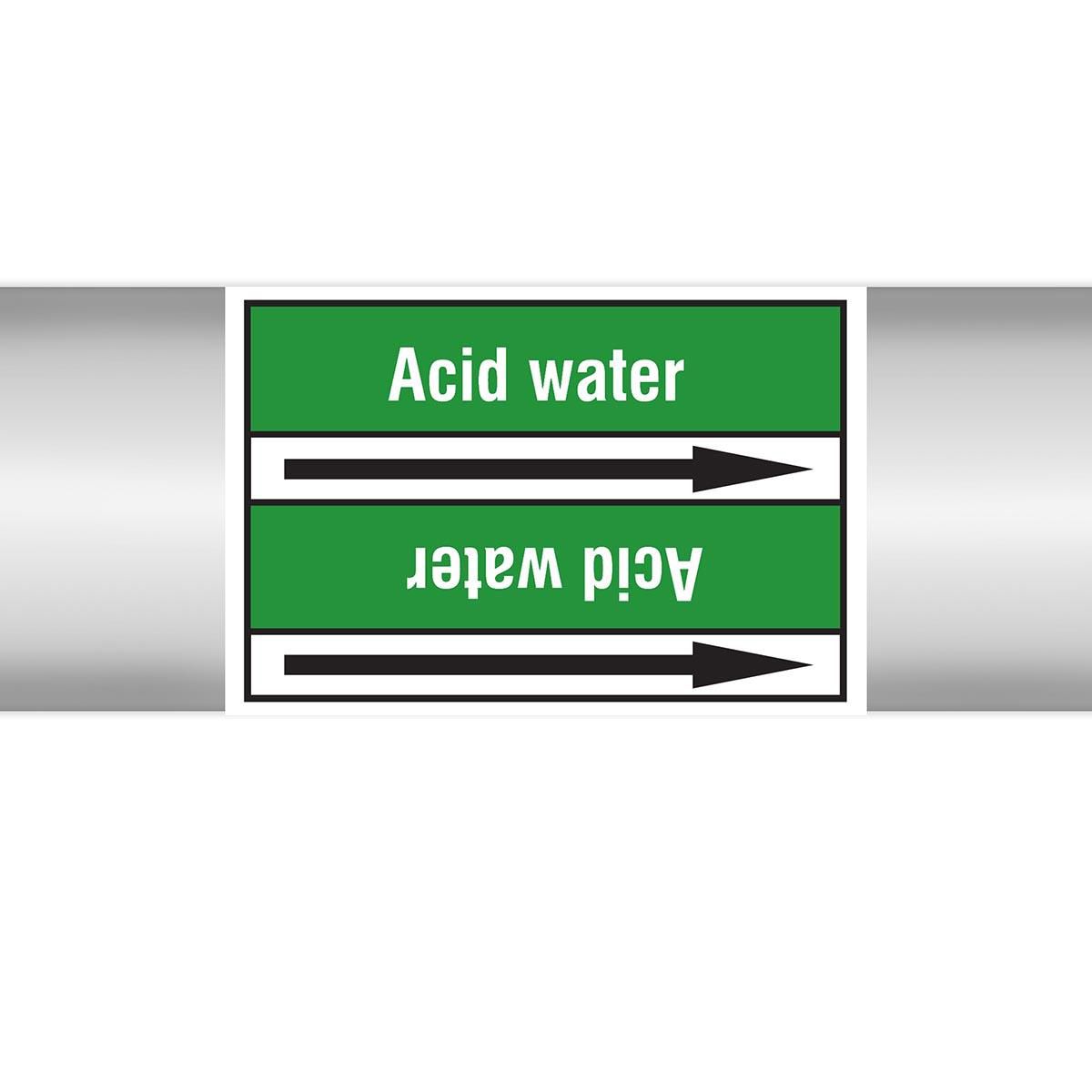 Roll form Pipe Markers with 