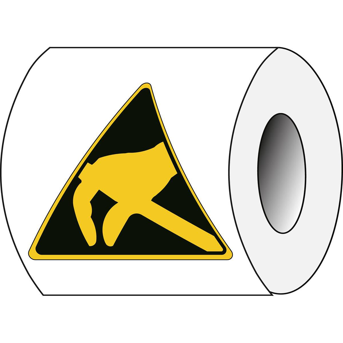 Warning Sign on Roll - PIC 327