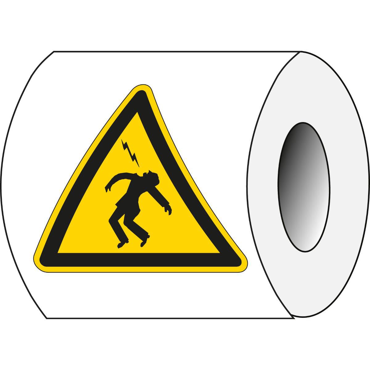 Warning Sign on Roll - PIC 320