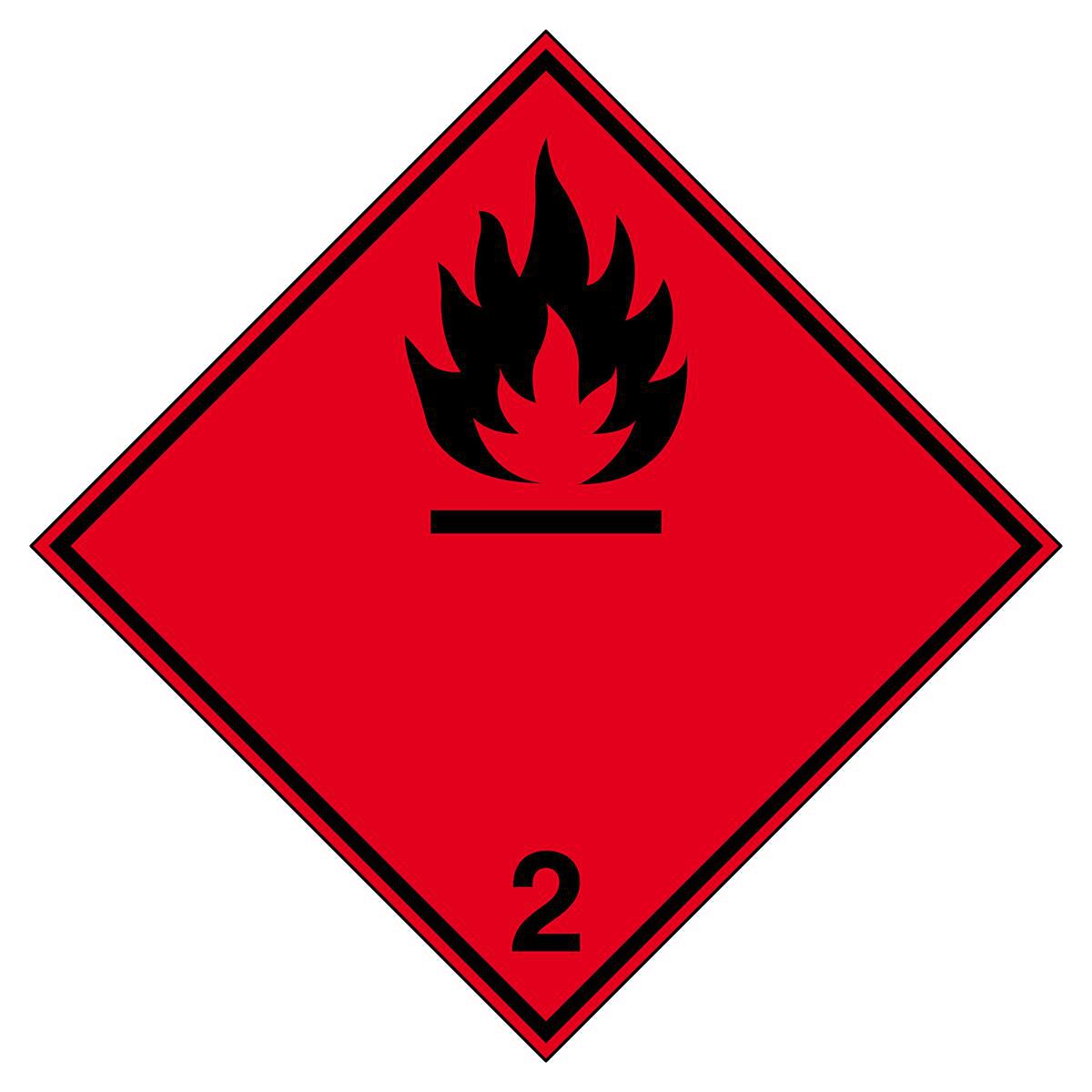Transport Sign - ADR 2.1a -