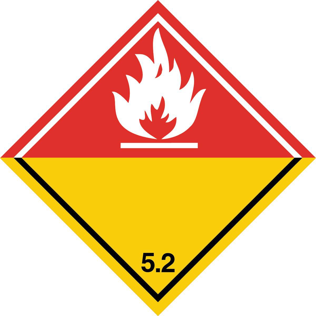 Transport Sign - ADR 5.2 -