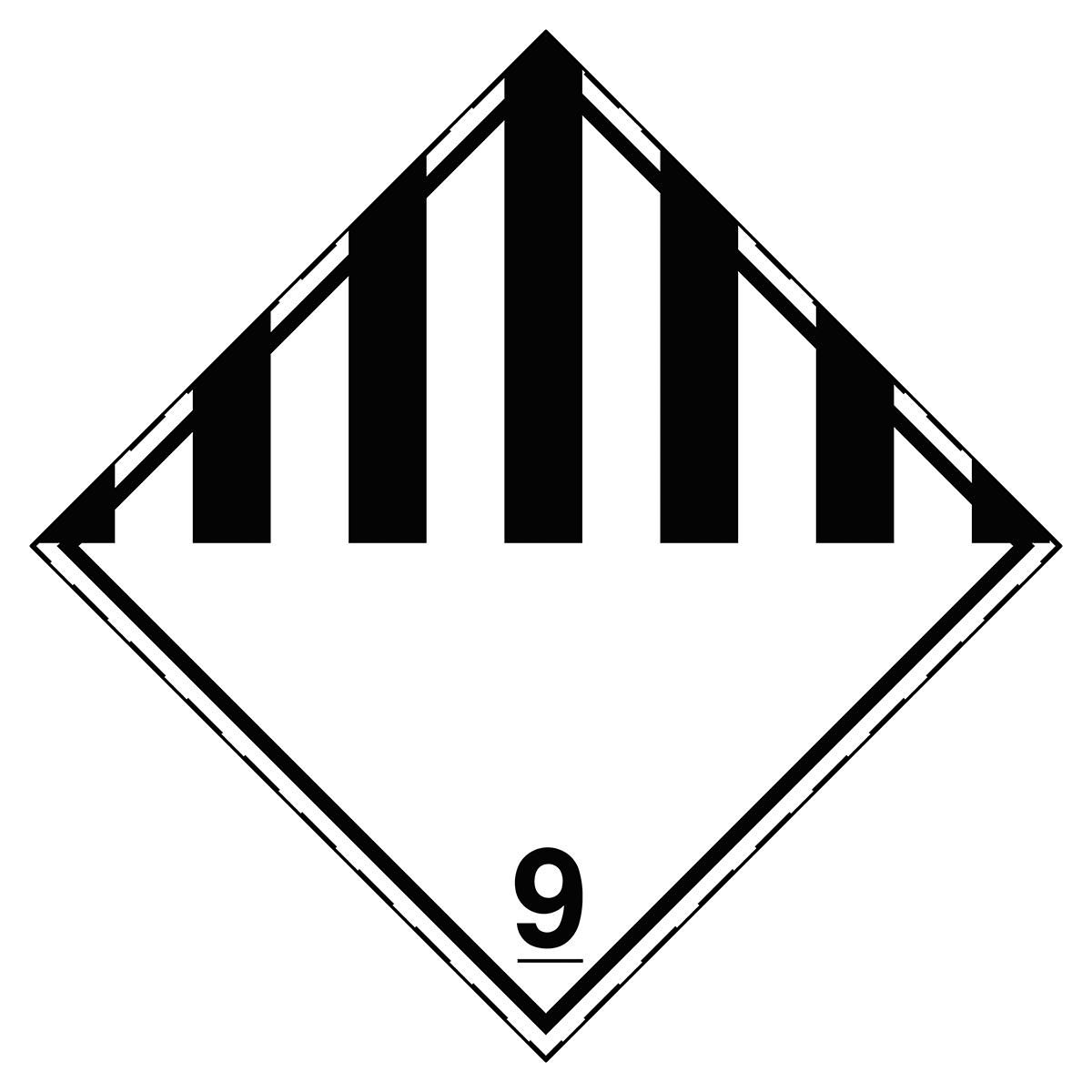 Transport Sign - ADR 9 -