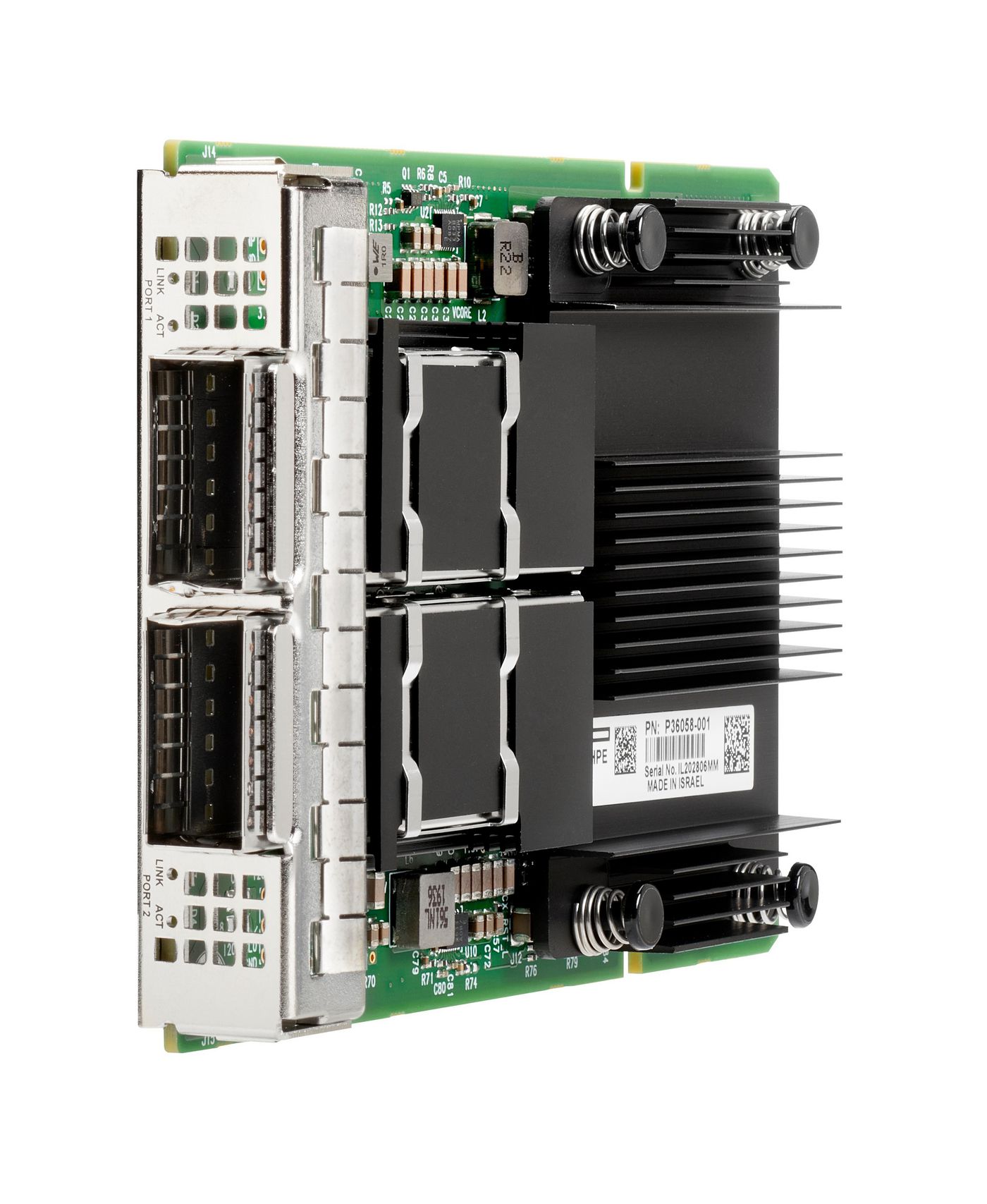 IB HDR/EN 200GB 2P QSFP56