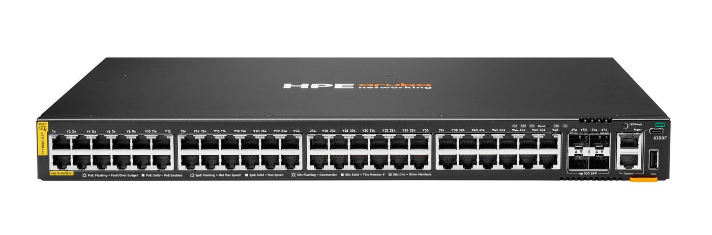 Aruba Cx 6200F 48G Class-4 