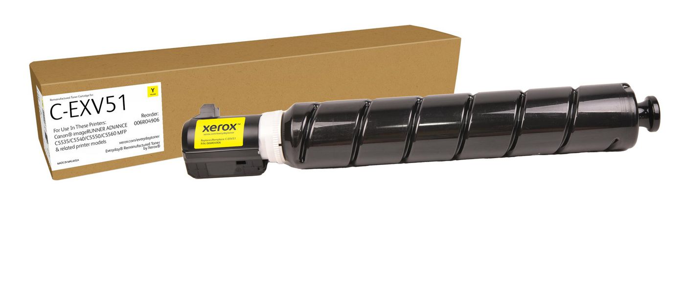 Yellow Remanufactured Toner