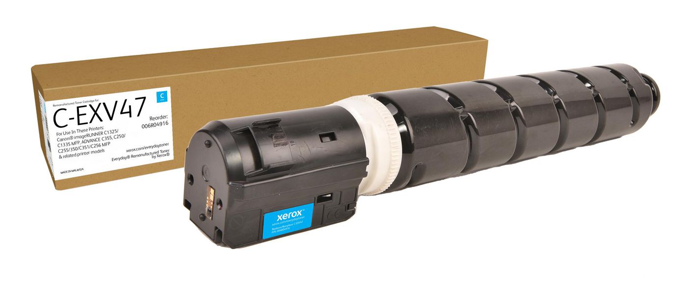 Cyan Remanufactured Toner By