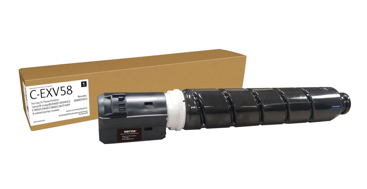 Black Remanufactured Toner By