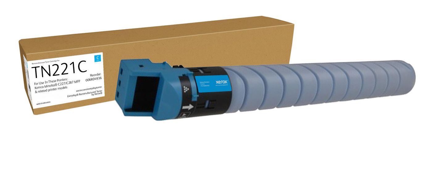 Cyan Remanufactured Toner By