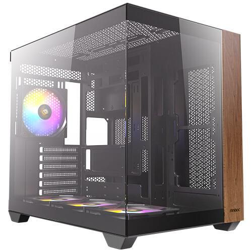 Cx800 Midi Tower Black, Wood