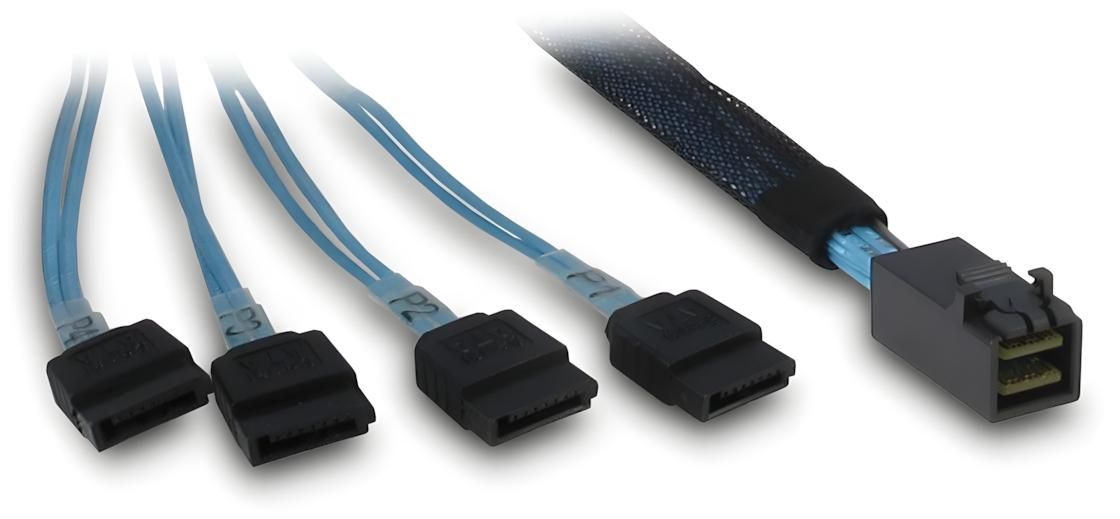 Sff-8643 - 4X Sata/Sas 0.7 M 