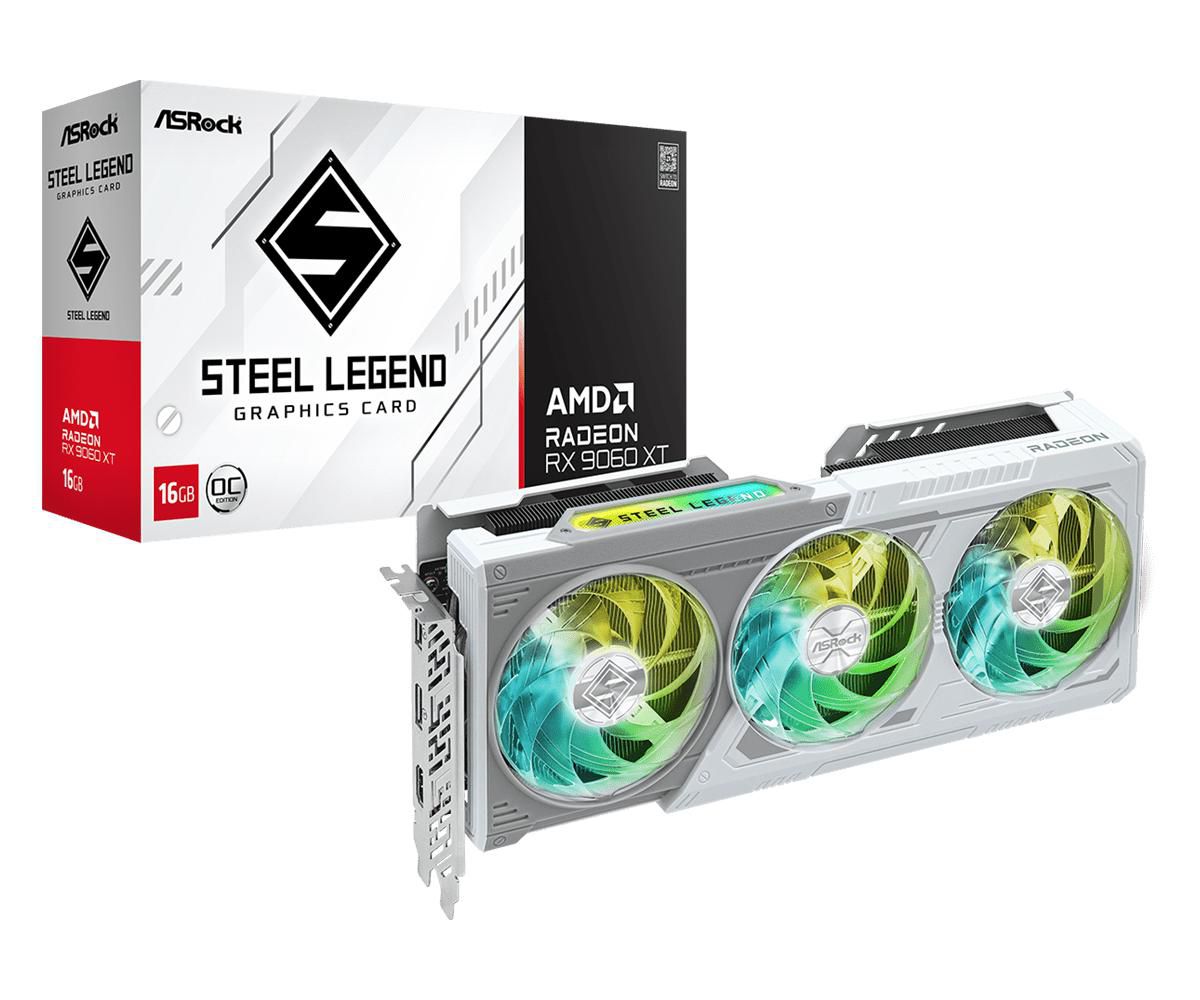 Amd Radeon Rx 9060 Xt Steel 