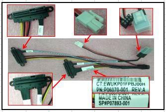 SATA to Motherboard adapter 