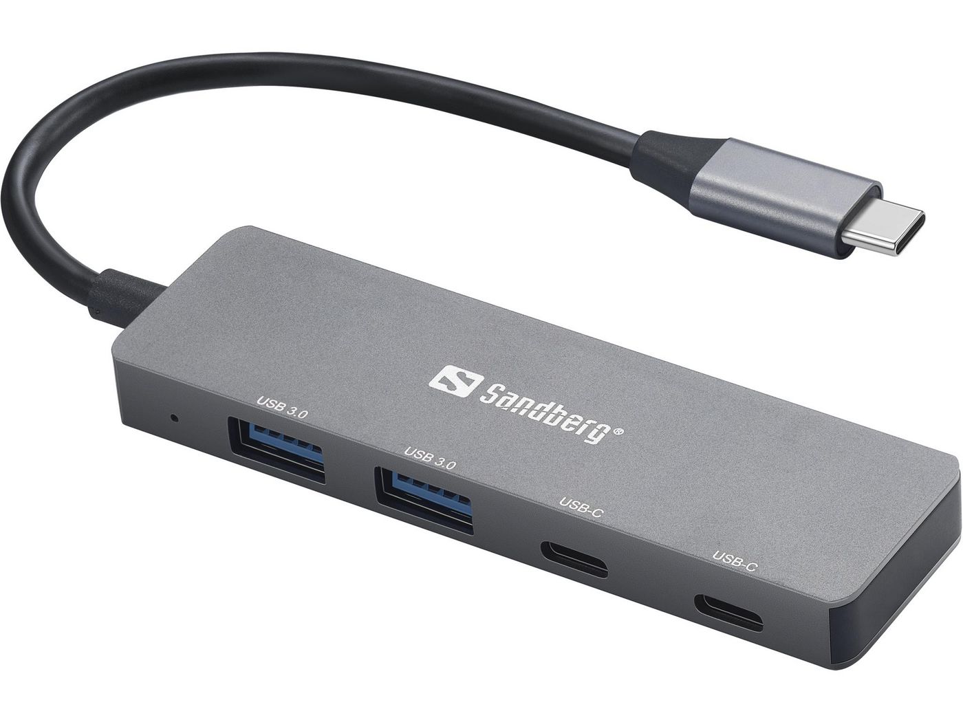 USB-C до 2xUSB-A + 2xUSB-C Hub