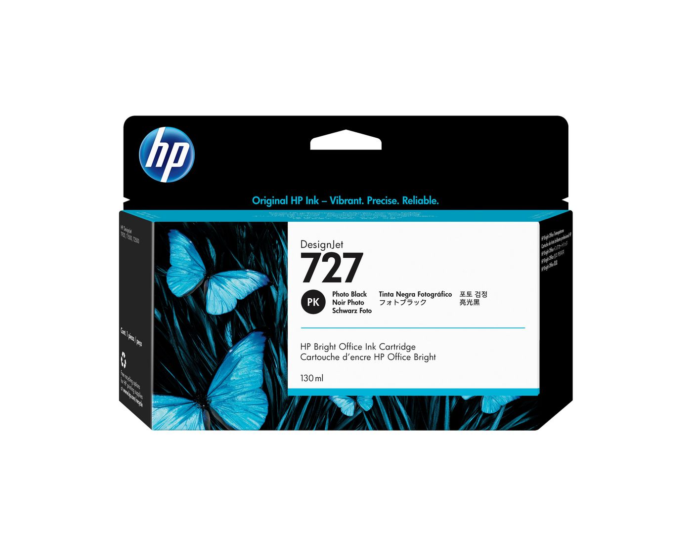 HP 727 130-ML PHOTO BLACK INK CARTRIDGE