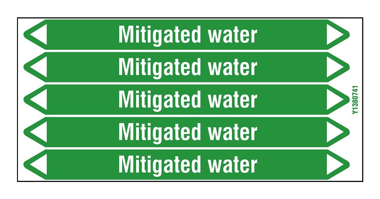 Individual Pipe Markers on a