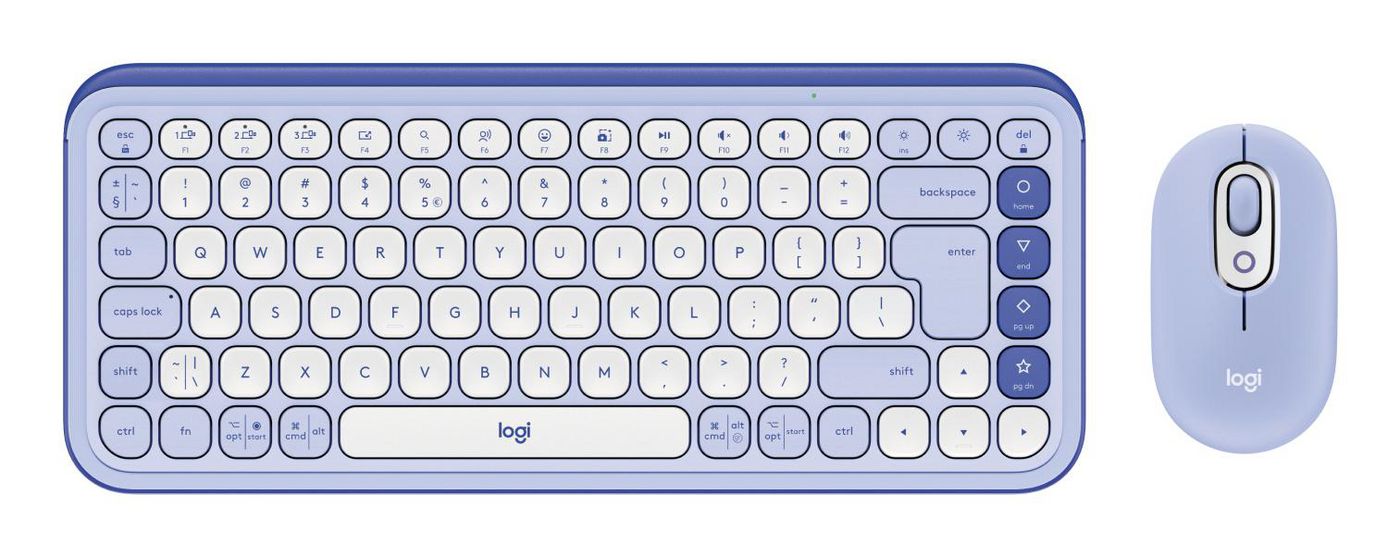 Pop Icon Combo Keyboard Mouse