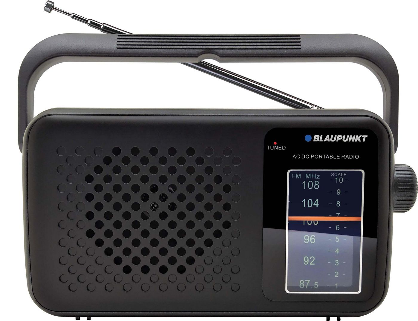 Radio Portable Analog Black