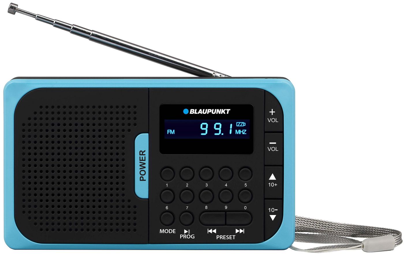 Radio Analog Black, Blue