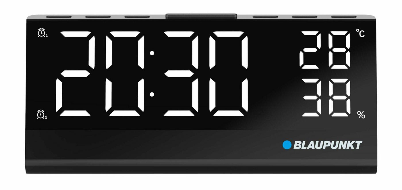 Radio Clock Black