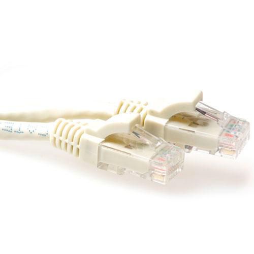 Ivory 1 Meter U/Utp Cat6