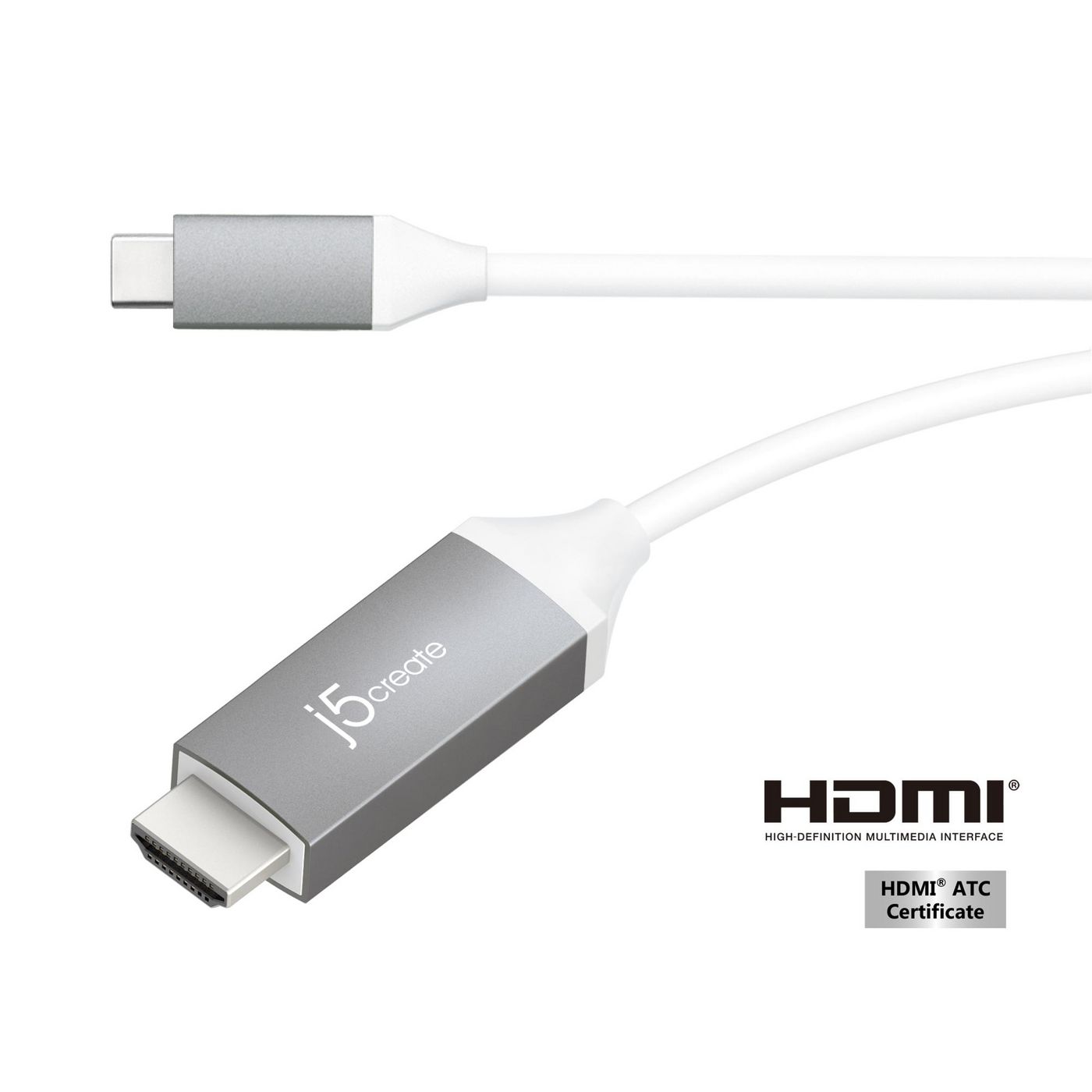 Usb-C To 4K Hdmi Cable, Grey, 
