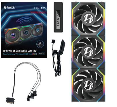 Uni Fan Sl Wireless Lcd 120 