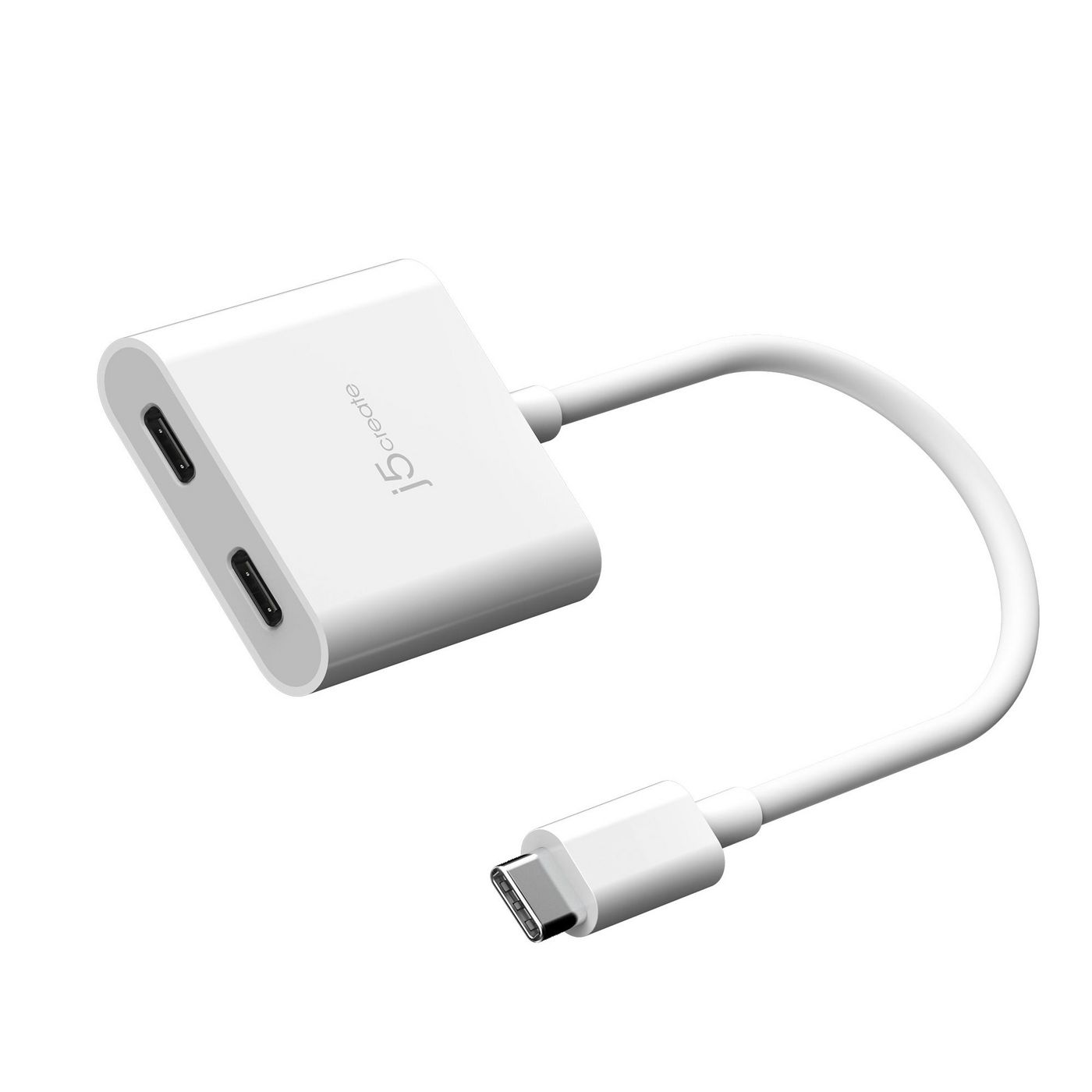 Usb-C To Dual Usb-C With 