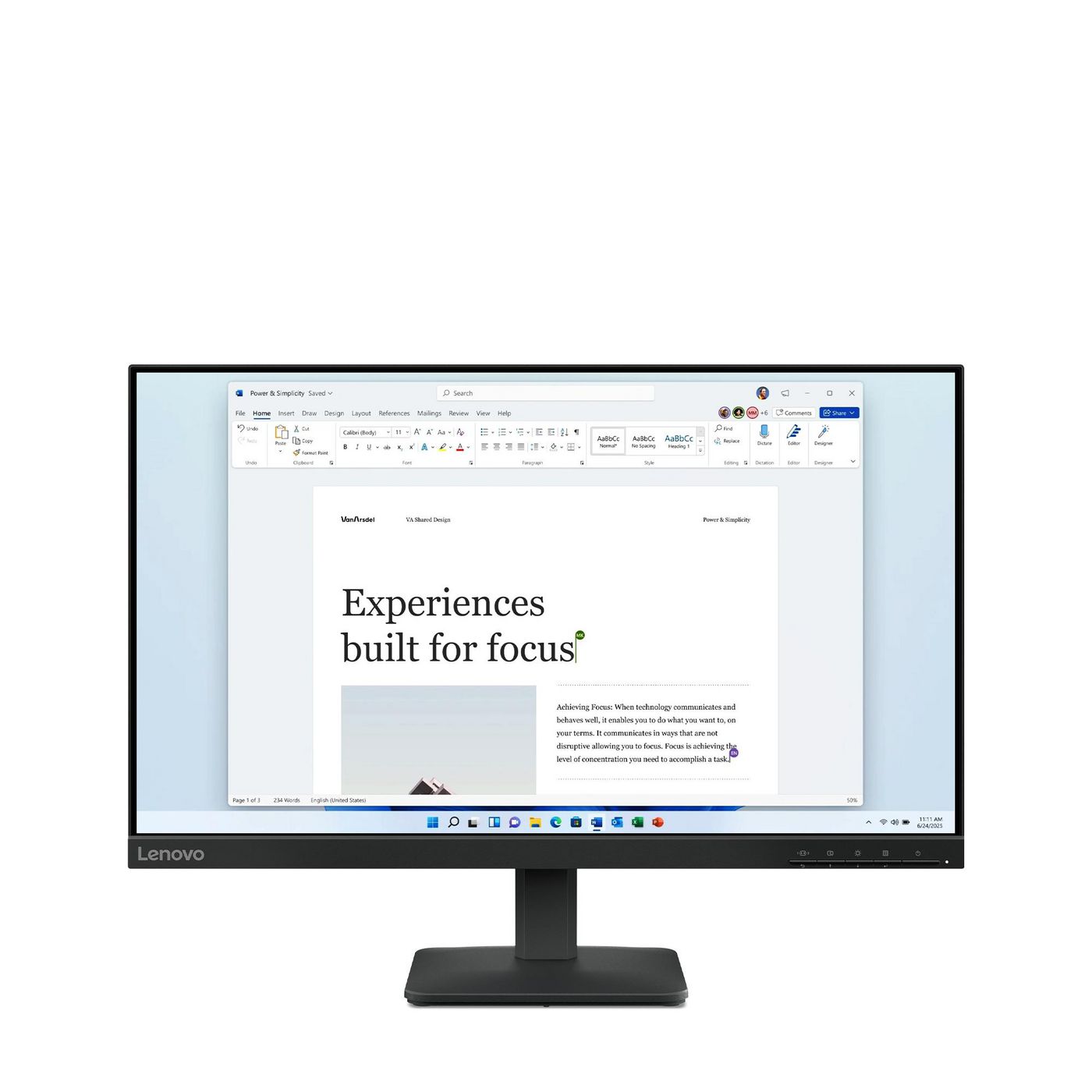 L24-4E Computer Monitor 60.5