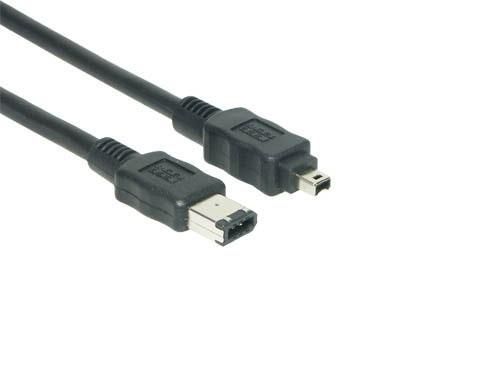 Firewire Cable 2 M 4-P 6-P 