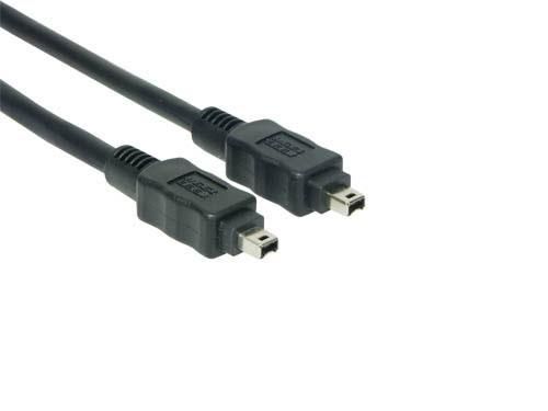 Firewire Cable 2 M 4-P Black