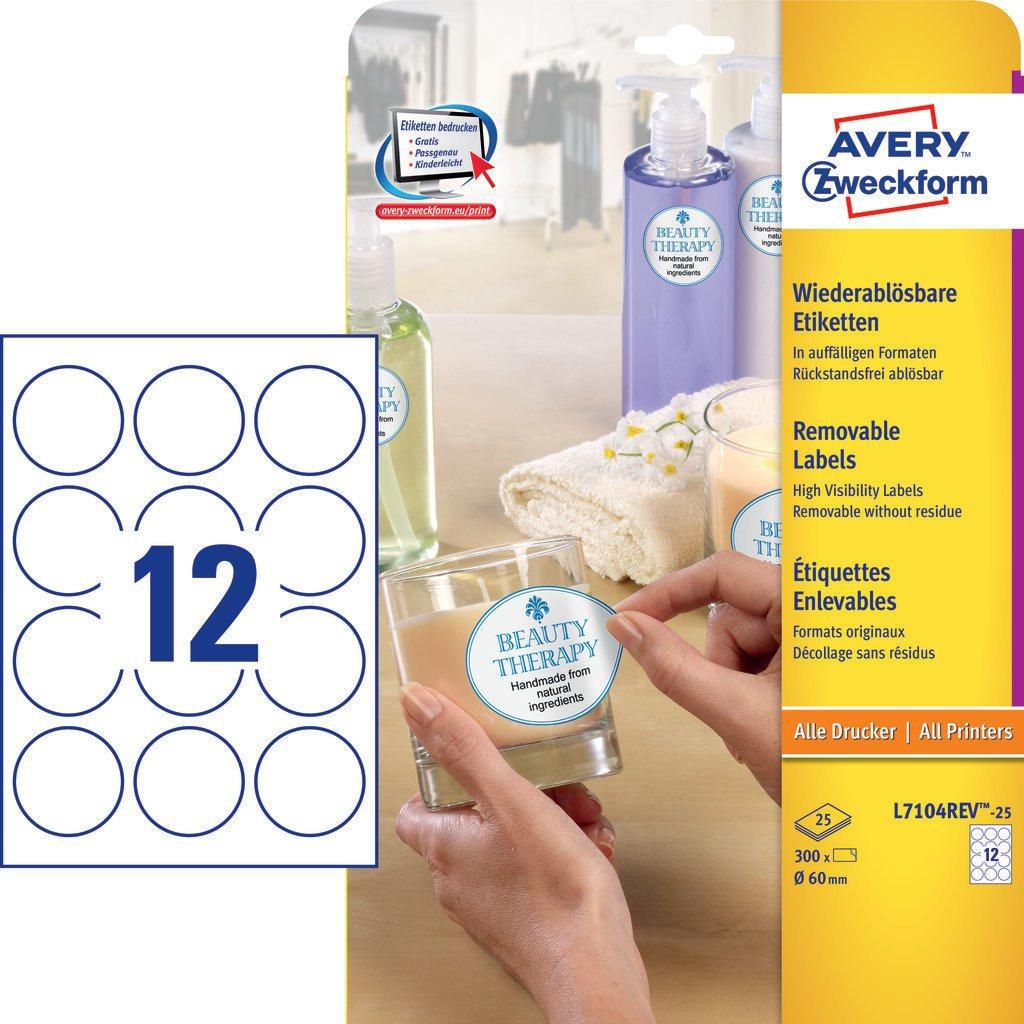 Self-Adhesive Label Circle 