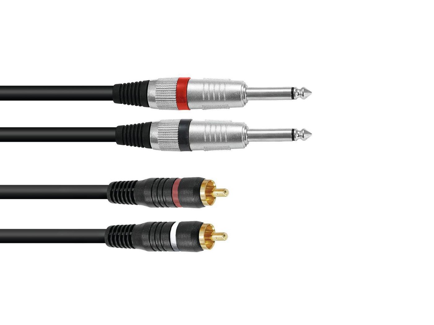 Audio Cable 1.5 M 2 X 6.35Mm 