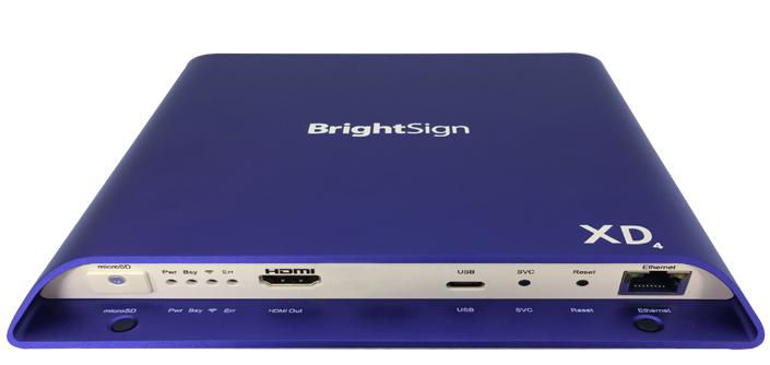 Expanded I/O Player Blue 4K 