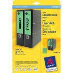 Border Binder Labels, Green 