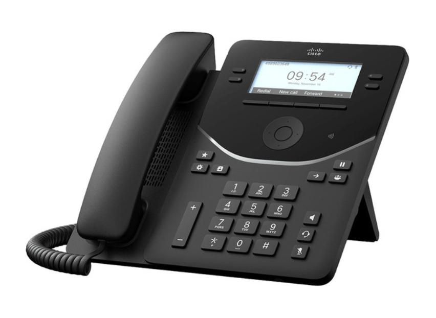 Ip Phone Black 4 Lines Lcd