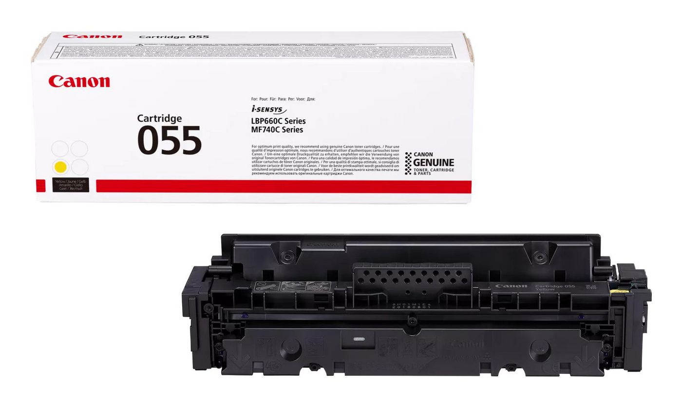 055 TONER LBP 660C Series YELLOW