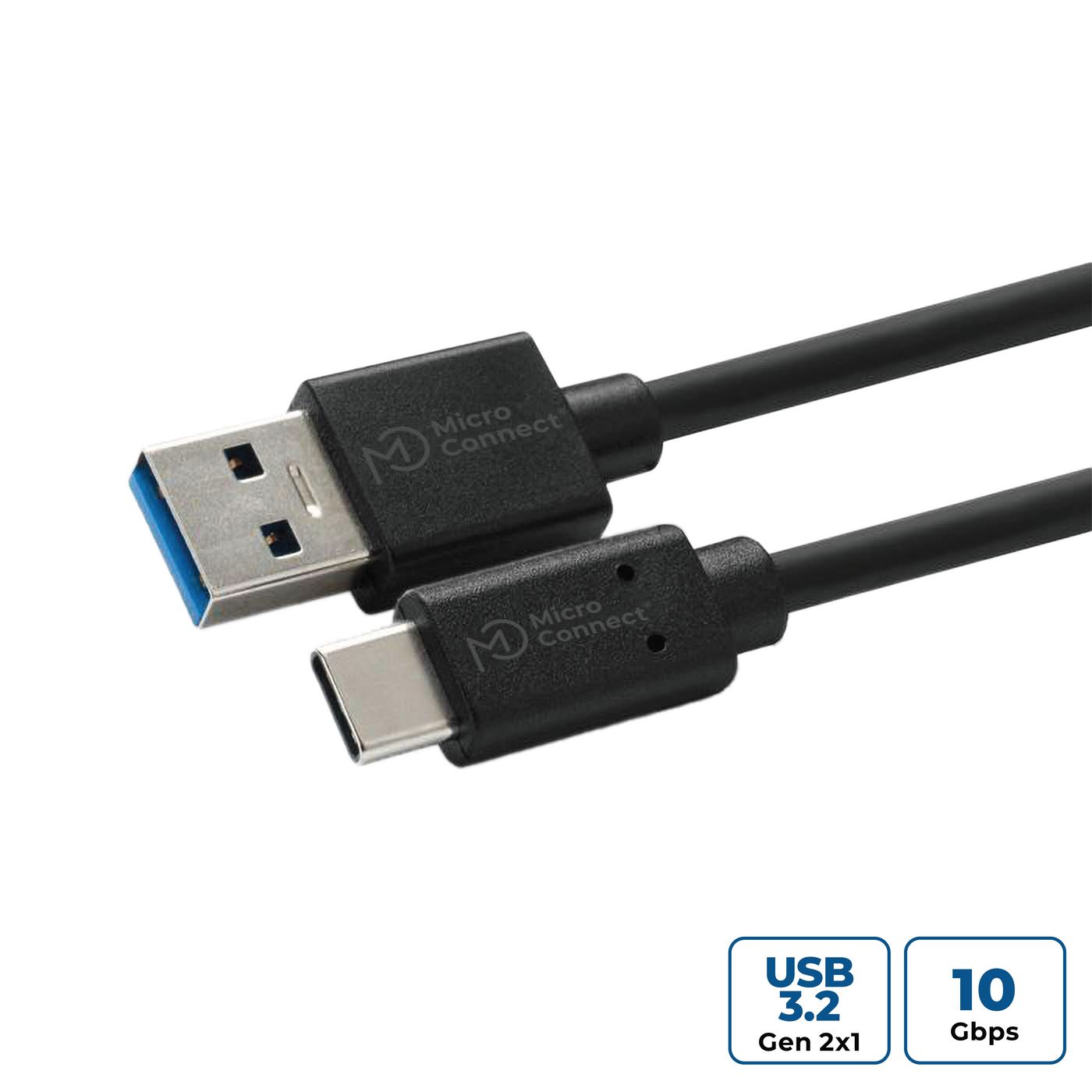 Кабель USB C-A 3.2 Gen 1, 1.5м