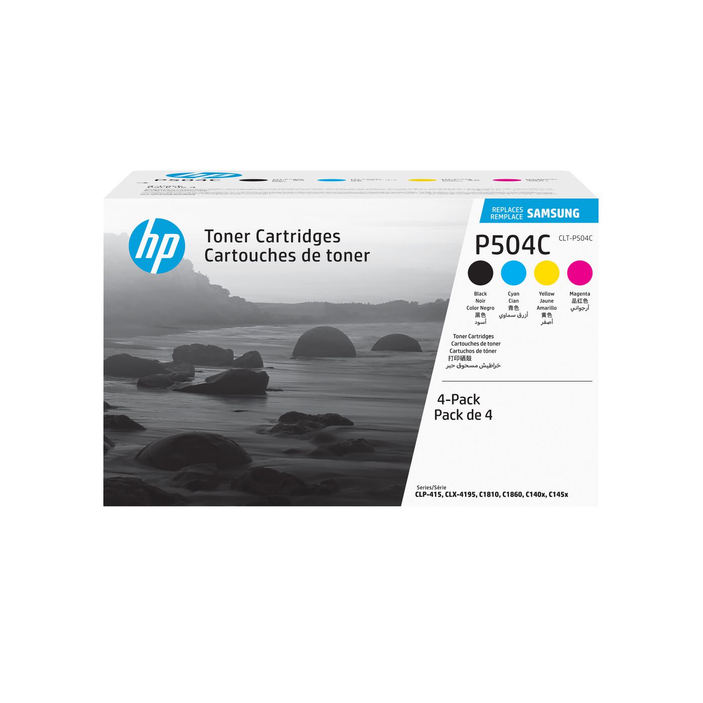 CLT-P504C 4-pk CYMK Toner Crt