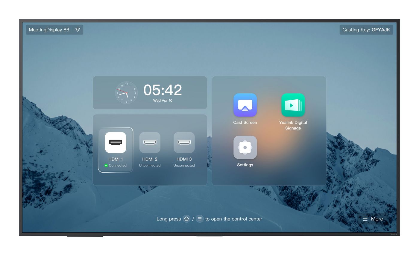 MeetingDisplay 86", 165.1 cm