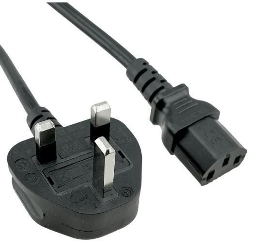 Power cord UK - 1,8M long