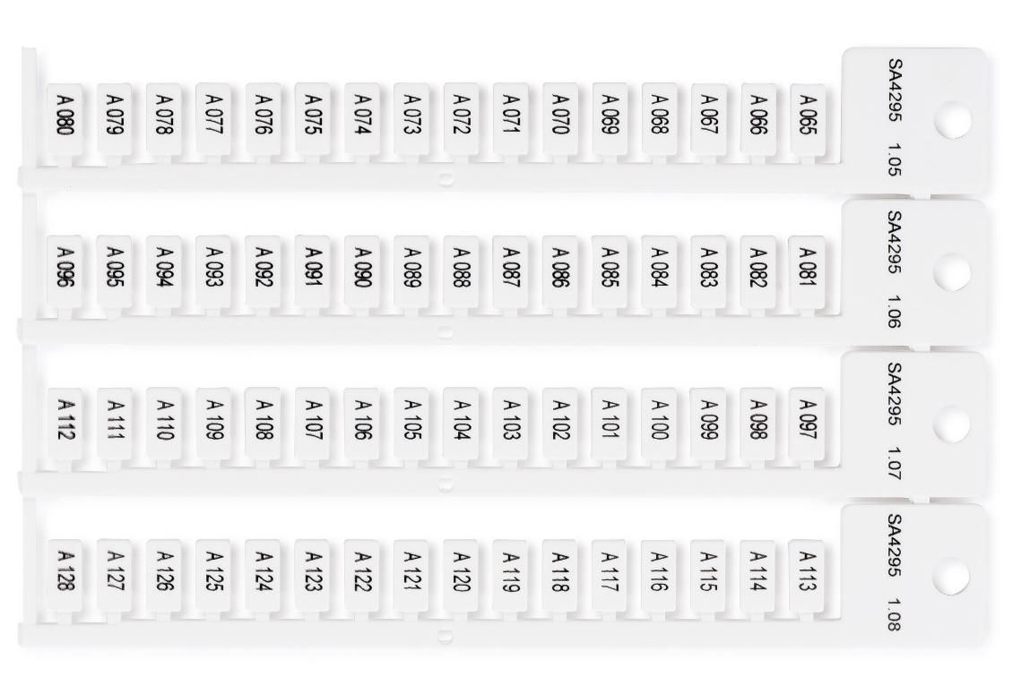 Terminal Block Tags - 5mm x