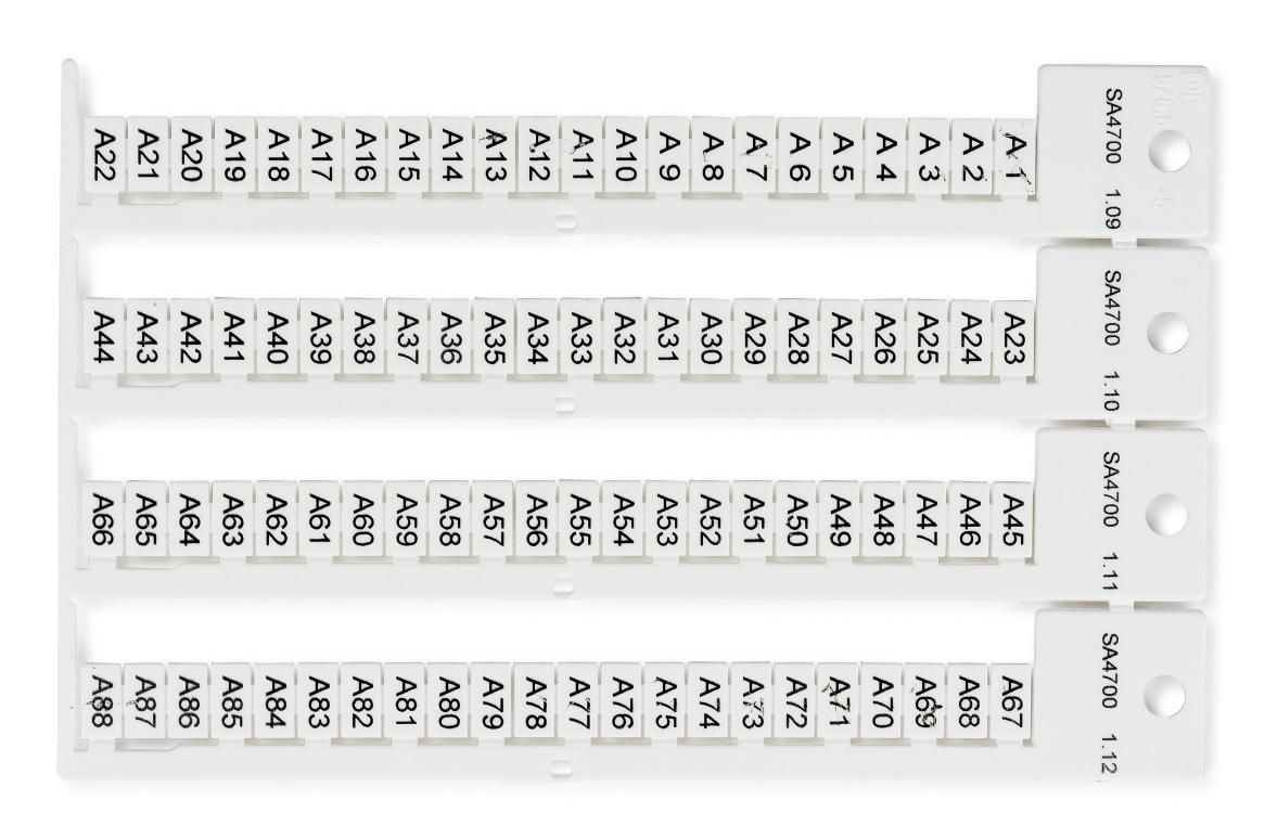 Terminal Block Tags - 5mm x