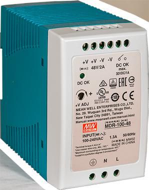 power supplies for DIN rail, 